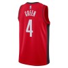 Camiseta Hombre NBA Houston Rockets Jalen Green 0 2022-23 Nike Icon Edition Rojo Swingman
